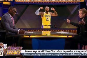 Skip：LBJ为得分纪录增加了3分出手数 他只能从这点证明自己＞MJ