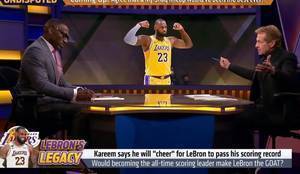 Skip:LBJ为得分纪录增加了3分出手数 他只能从这点证明自己>MJ