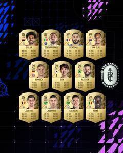 FIFA22评分TOP100:梅西93分居首,卢卡库第26,格子85分第72