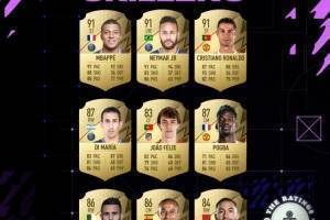 FIFA22花式技巧五星球员：姆巴佩内马尔C罗领衔