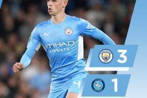 3分钟2球！马赫雷斯破门&福登轰世界波，德布劳内、福登相互传射