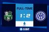 意甲-哲科破门+造点劳塔罗点射 国米客场2-1萨索洛