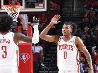 糟糕！杰伦-格林&小波特半场合计15中3 狂砍9分1板2助3断2失误
