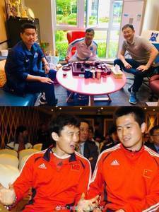 满满都是回忆!肇俊哲、孙继海相聚,曾共同参加02年世界杯