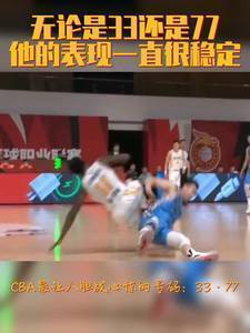 CBA最让人胆颤惊心的号码：王骁辉的33&middot;77号