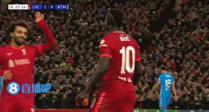 利物浦2-0领先马竞！阿诺德助攻双响，马内禁区跟进破门