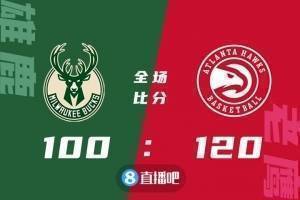 🏀特雷-杨42+8+10 字母哥26+5+6 老鹰轻取雄鹿止6连败