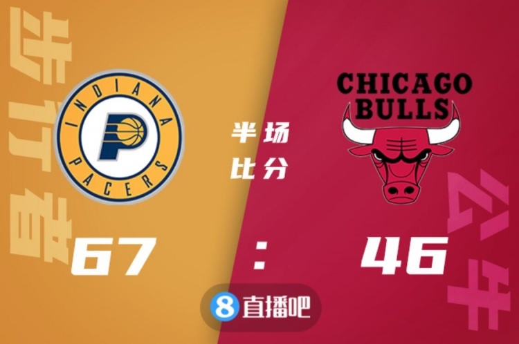 🏀小萨博尼斯21+11 德罗赞18分 拉文17分 步行者大胜公牛