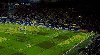 阿卜杜门前头球，被鲁利托出横梁