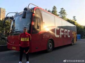 河北队今日在佛山集结,明天正式开始训练备战中超联赛