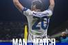送出2记助攻，恰20当选对阵萨勒尼塔纳一役国米最佳球员