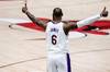 詹姆斯目前场均得到28分 NBA历史37岁及以上球员中最高！