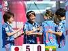 长谷川唯梅开二度，日本女足5-0缅甸女足迎来亚洲杯开门红