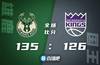 🏀字母哥36+10 米德尔顿32+8+8 福克斯21+7 雄鹿力克国王