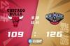 🏀格拉汉姆30分 麦科勒姆25+6 拉文39分 鹈鹕力克公牛