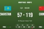 U16男篮亚锦赛中国119-57大胜哈萨克斯坦 张博源24分5板