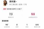奥利塞本场4射2正 1助攻2关键传球+21丢失球权 10成功对抗5造犯规